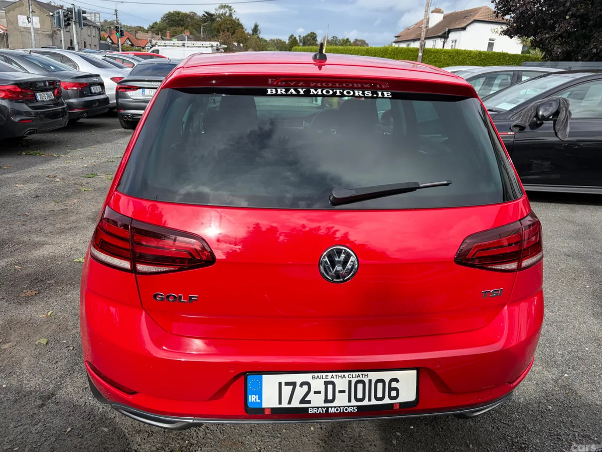Volkswagen Golf Estate, Petrol, 2017, Red
