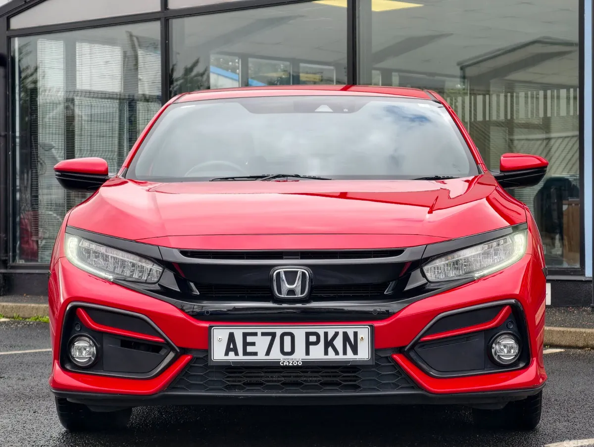Honda Civic Hatchback, Petrol, 2021, Red
