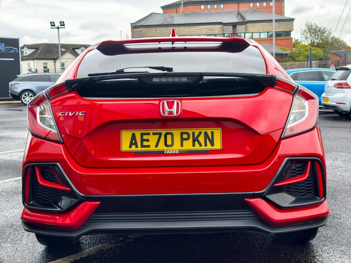 Honda Civic Hatchback, Petrol, 2021, Red