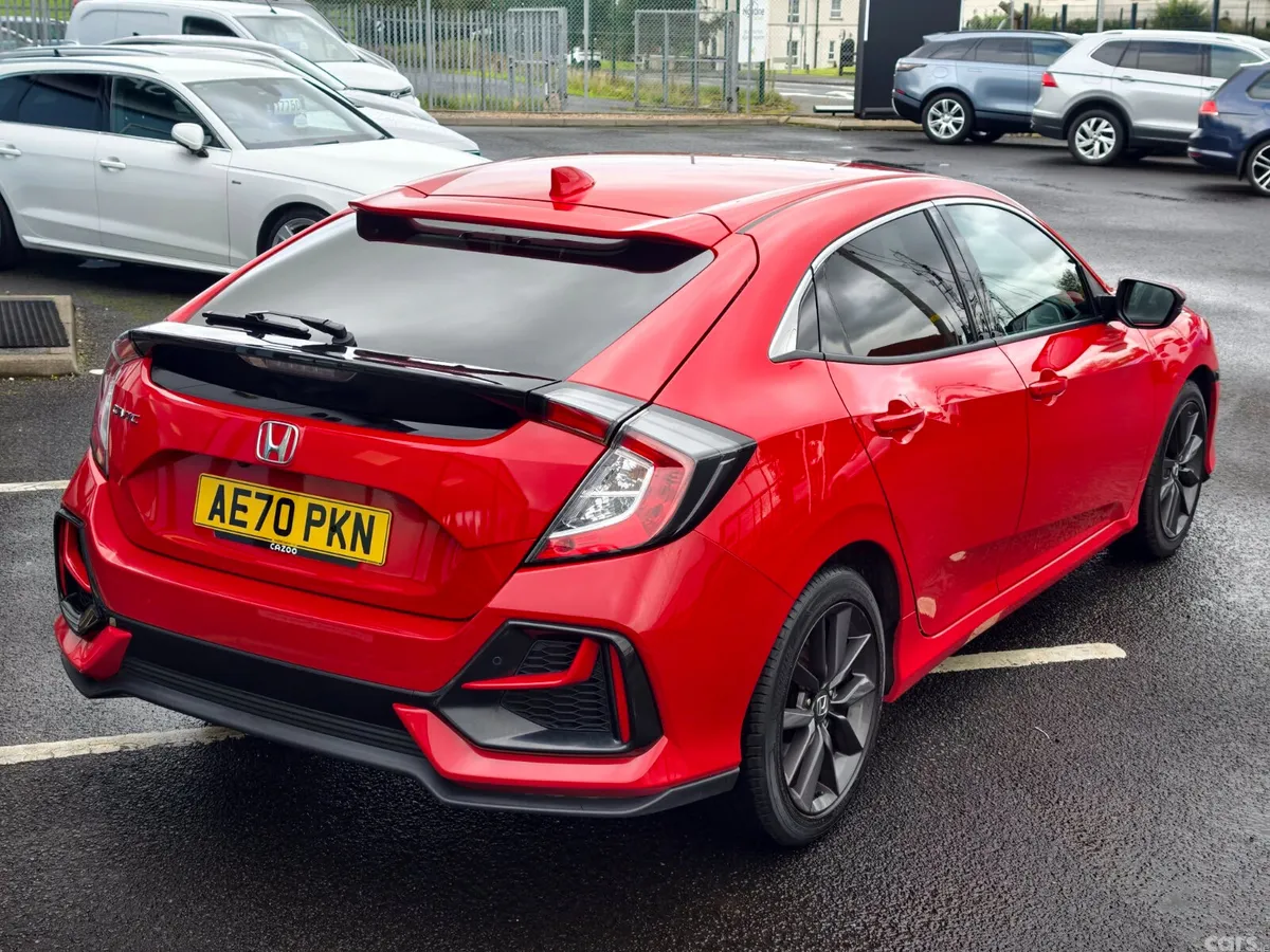 Honda Civic Hatchback, Petrol, 2021, Red