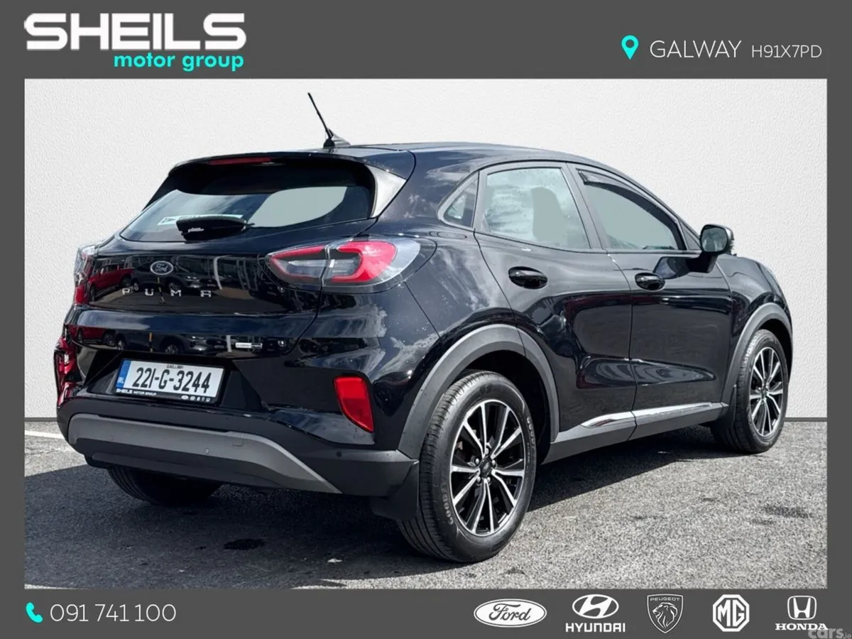 Ford Puma MPV, Petrol Hybrid, 2022, Black