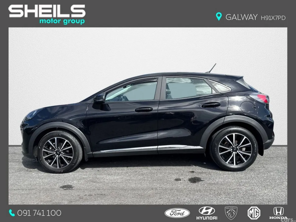 Ford Puma MPV, Petrol Hybrid, 2022, Black