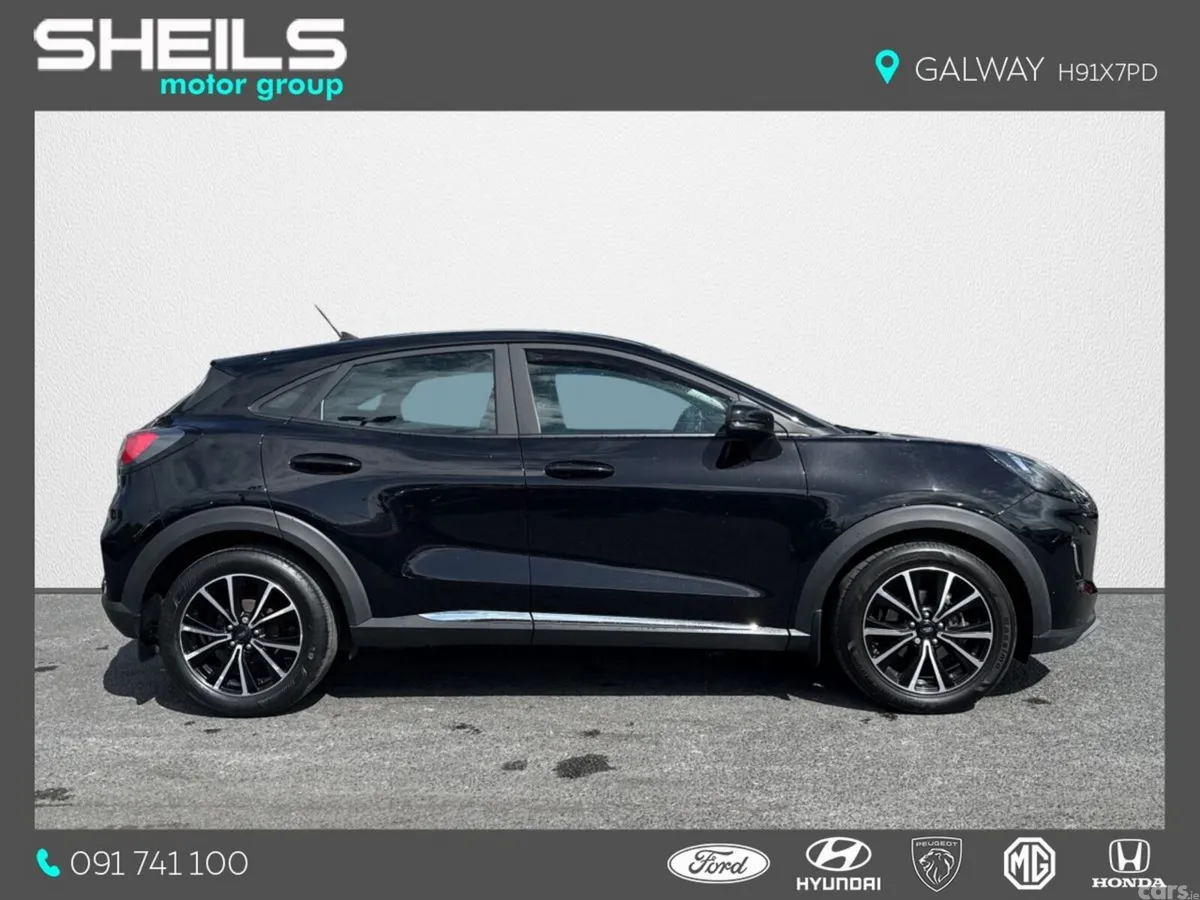 Ford Puma MPV, Petrol Hybrid, 2022, Black