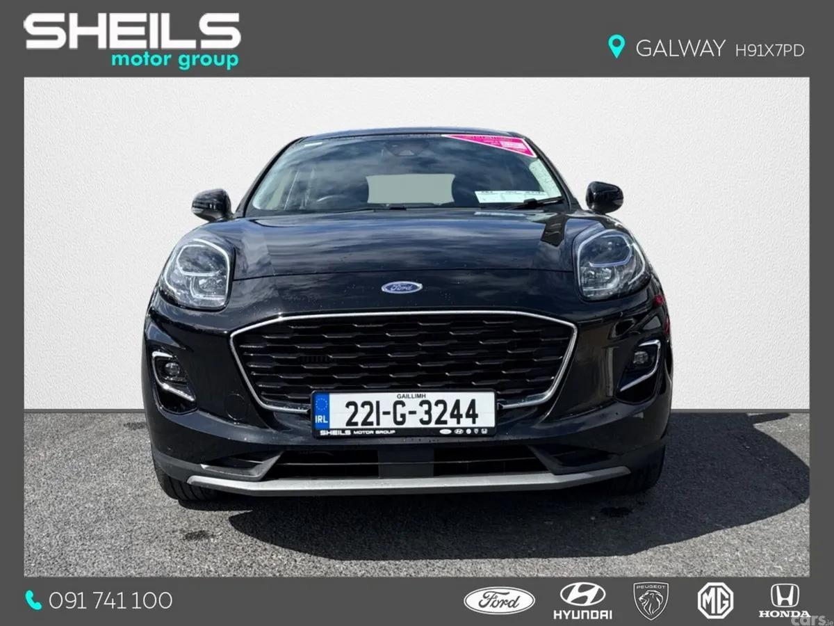 Ford Puma MPV, Petrol Hybrid, 2022, Black