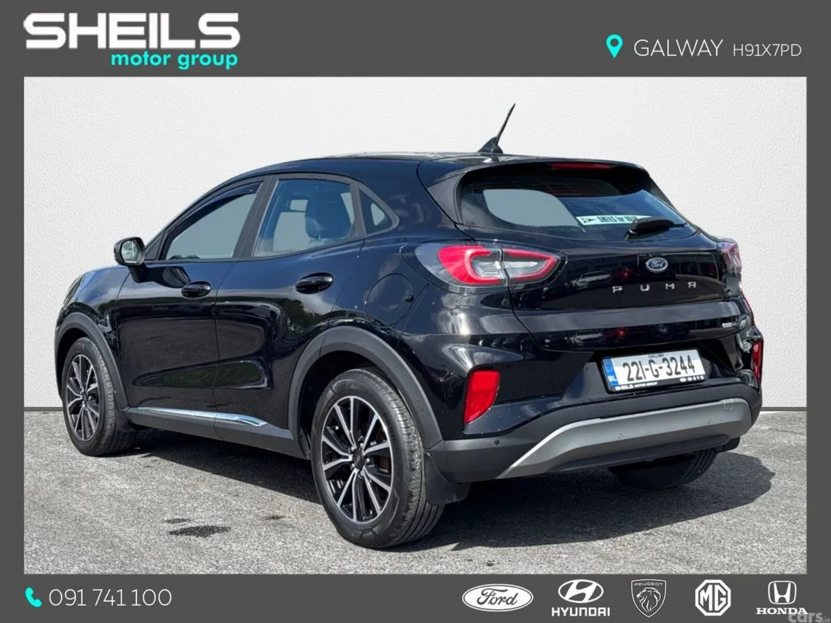 Ford Puma MPV, Petrol Hybrid, 2022, Black