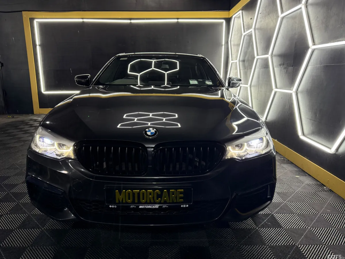 BMW 5-Series Saloon, Petrol Plug-in Hybrid, 2017, Grey