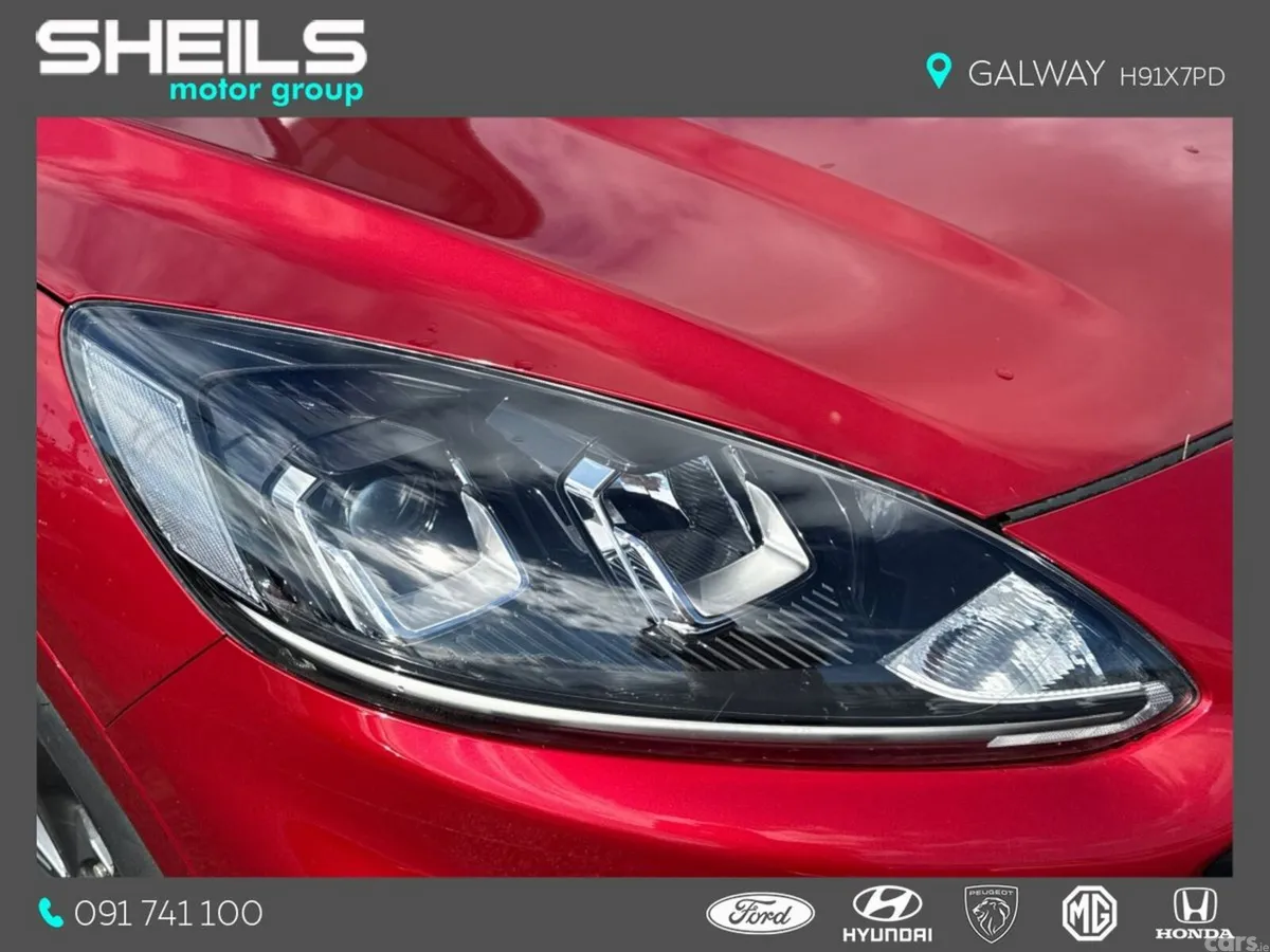 Ford Kuga SUV, Petrol Plug-in Hybrid, 2022, Red