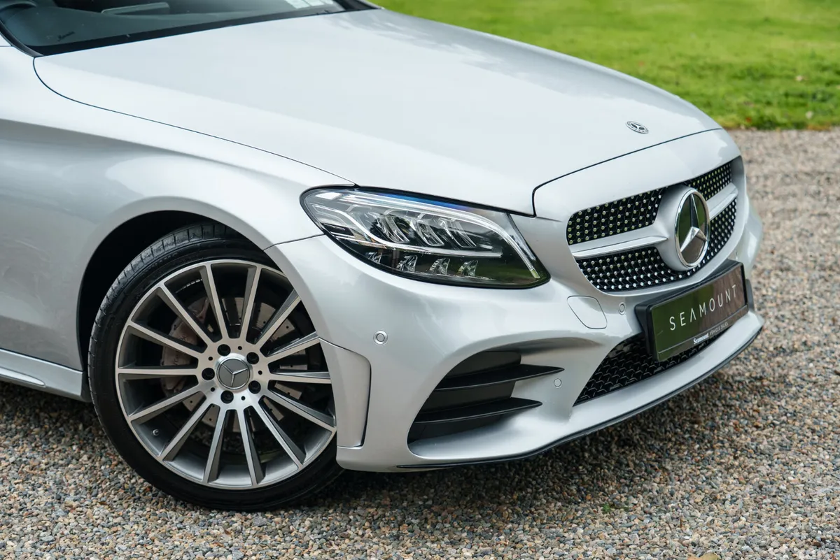 Mercedes-Benz C-Class Coupe, Petrol, 2019, Silver