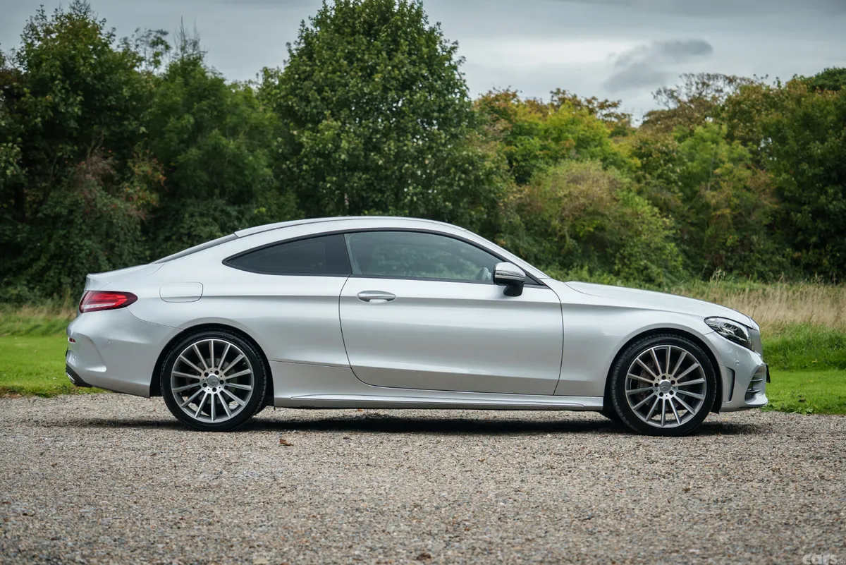 Mercedes-Benz C-Class Coupe, Petrol, 2019, Silver