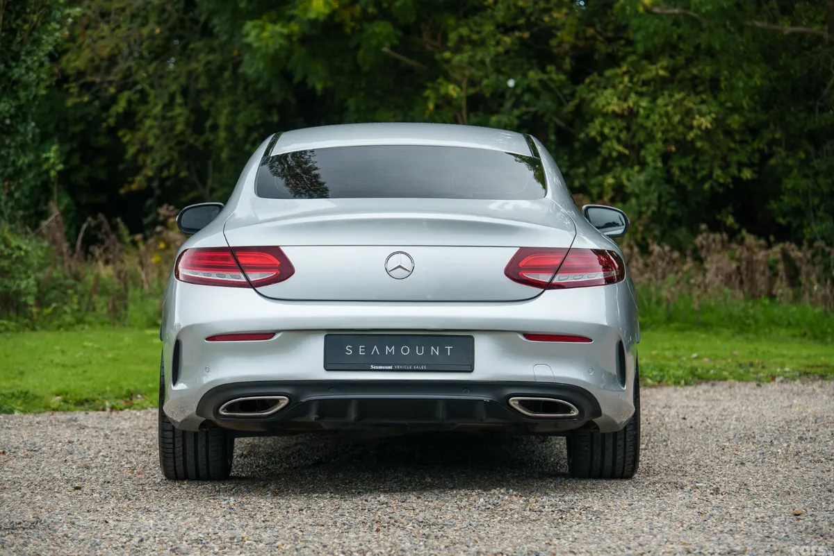 Mercedes-Benz C-Class Coupe, Petrol, 2019, Silver