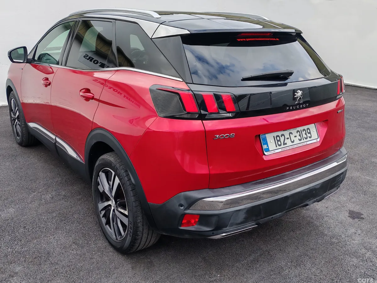 Peugeot 3008 MPV, Petrol, 2018, Red