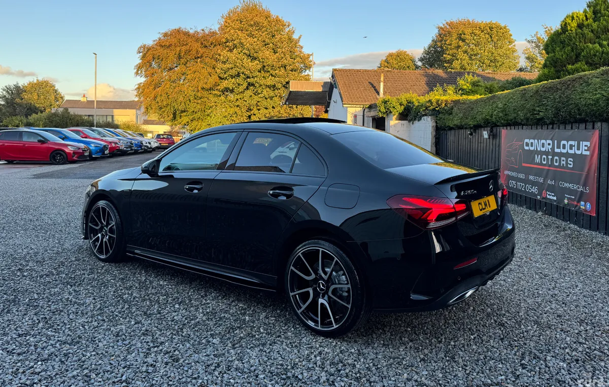 Mercedes-Benz A-Class Saloon, Petrol Hybrid, 2021, Black