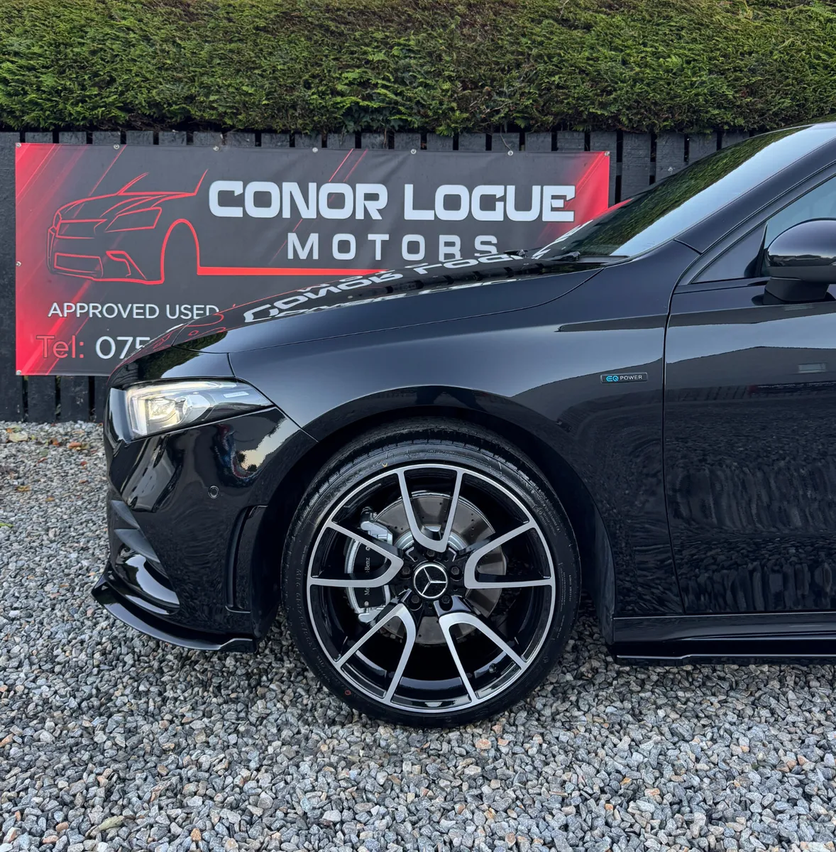 Mercedes-Benz A-Class Saloon, Petrol Hybrid, 2021, Black