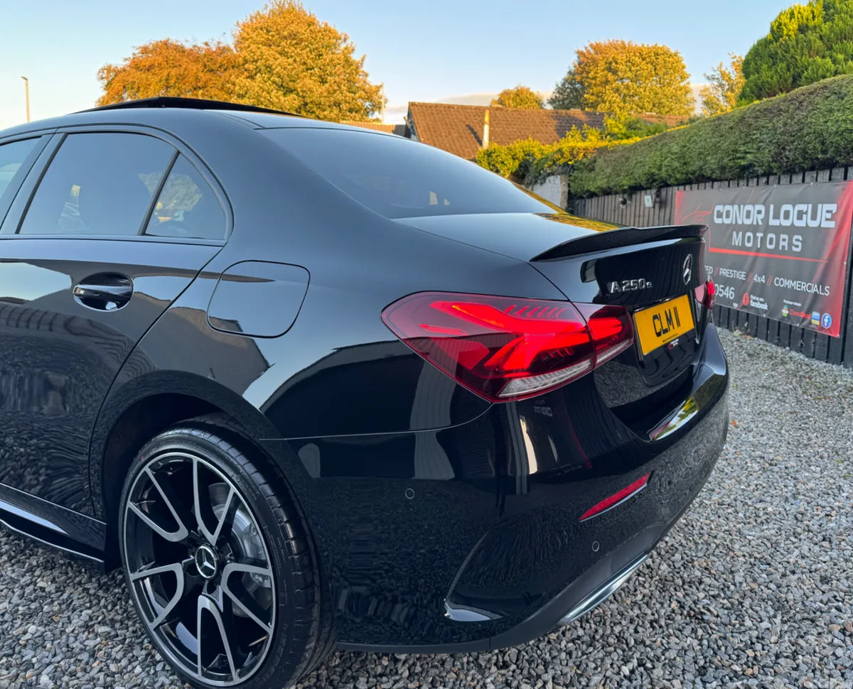 Mercedes-Benz A-Class Saloon, Petrol Hybrid, 2021, Black