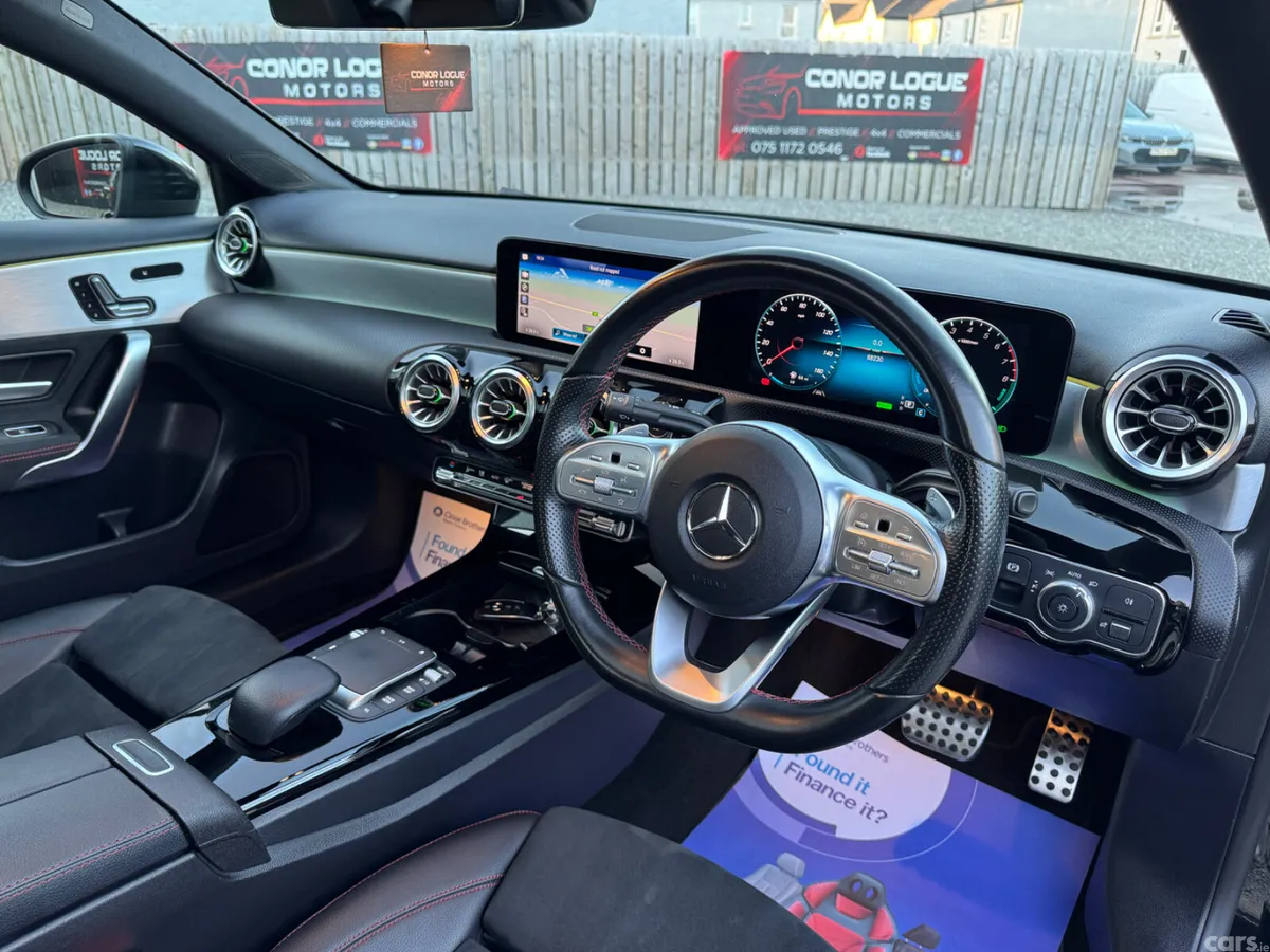 Mercedes-Benz A-Class Saloon, Petrol Hybrid, 2021, Black