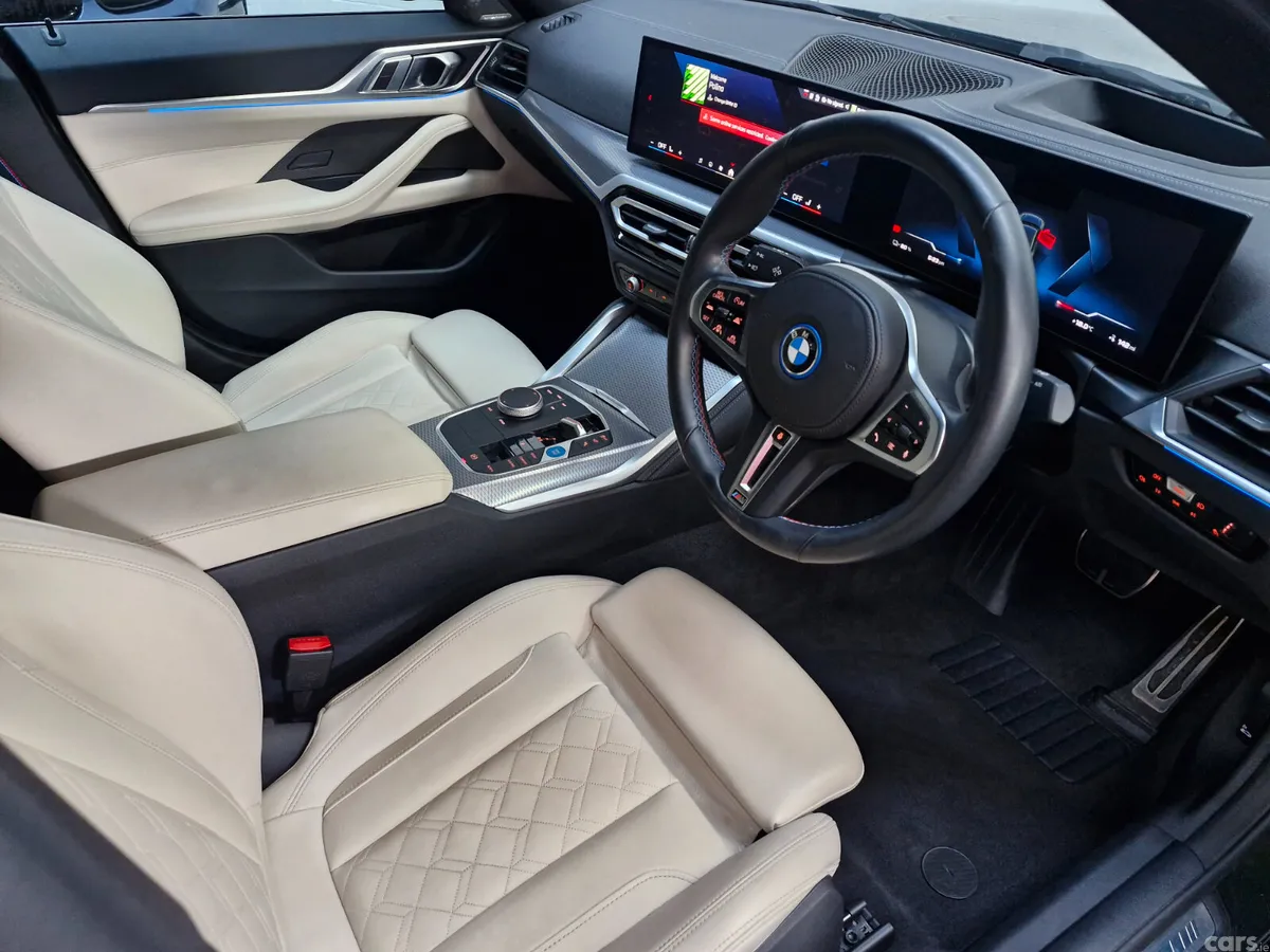 BMW i4 Hatchback, Electric, 2023, Green