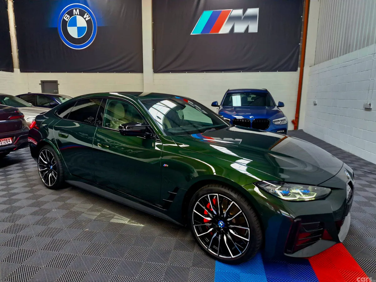 BMW i4 Hatchback, Electric, 2023, Green