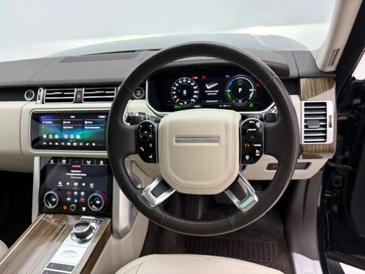 Land Rover Range Rover Estate, Petrol Plug-in Hybrid, 2018, Black