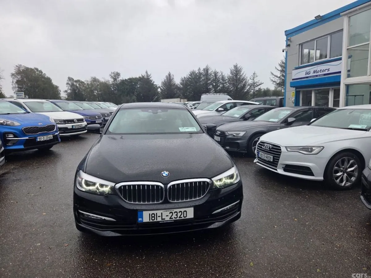 BMW 5-Series Saloon, Diesel, 2018, Black