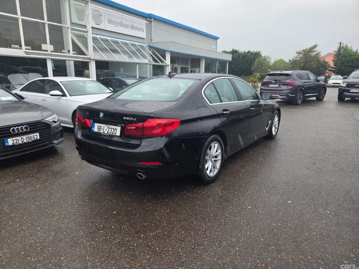 BMW 5-Series Saloon, Diesel, 2018, Black