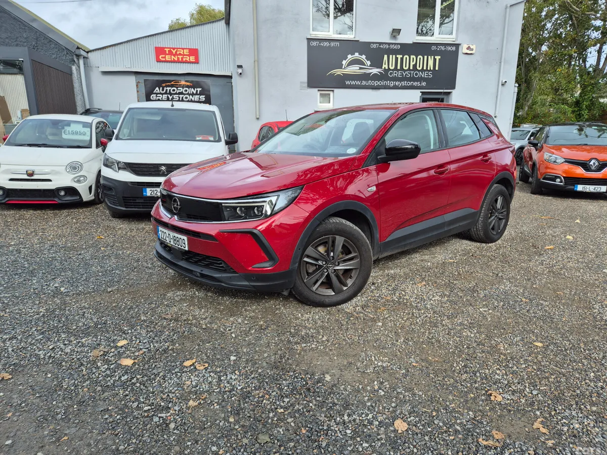 Opel Grandland X SUV, Diesel, 2022, Red