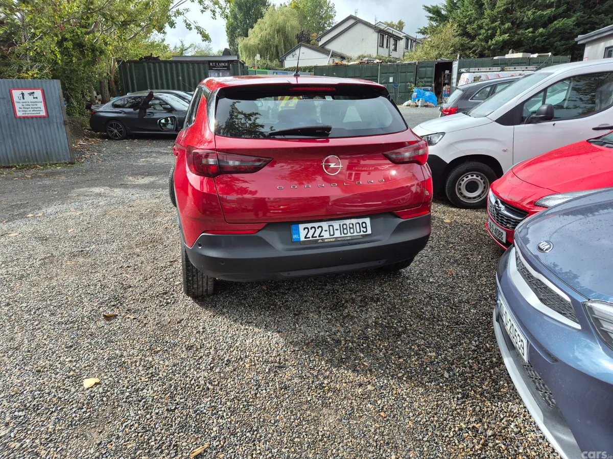 Opel Grandland X SUV, Diesel, 2022, Red