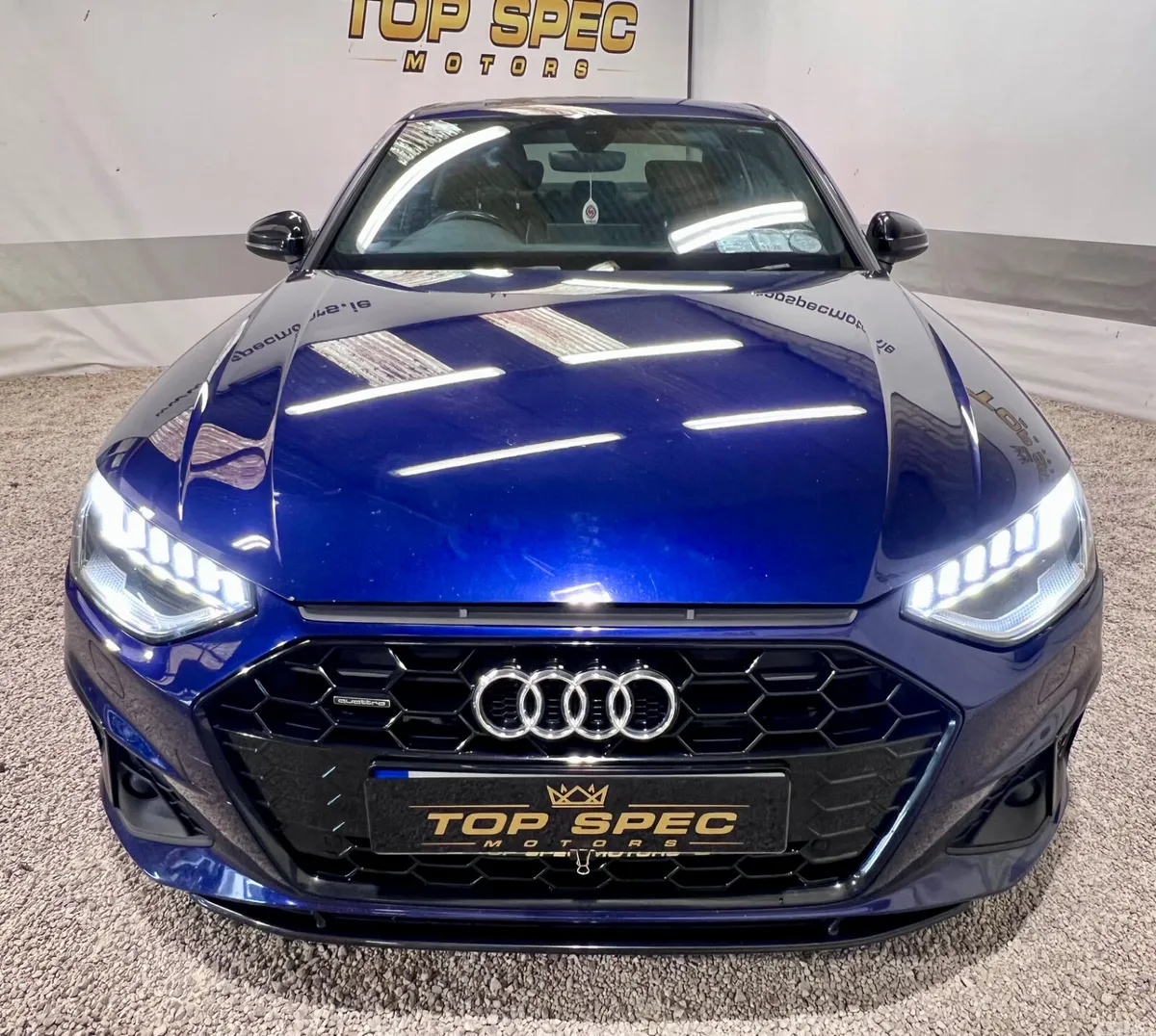Audi A4 Saloon, Diesel, 2021, Blue
