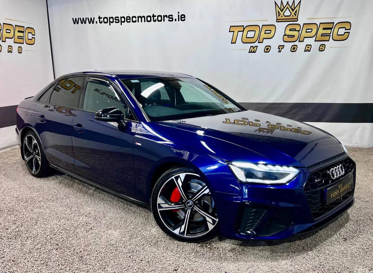 Audi A4 Saloon, Diesel, 2021, Blue