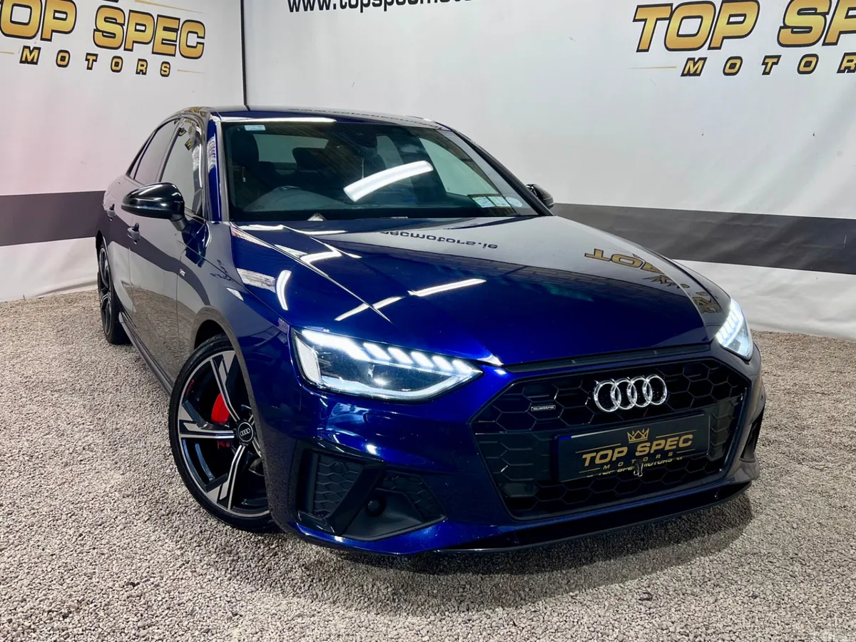 Audi A4 Saloon, Diesel, 2021, Blue