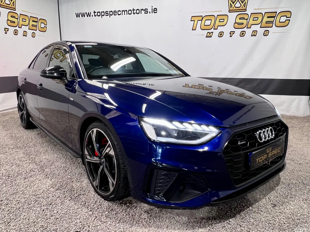 Audi A4 Saloon, Diesel, 2021, Blue