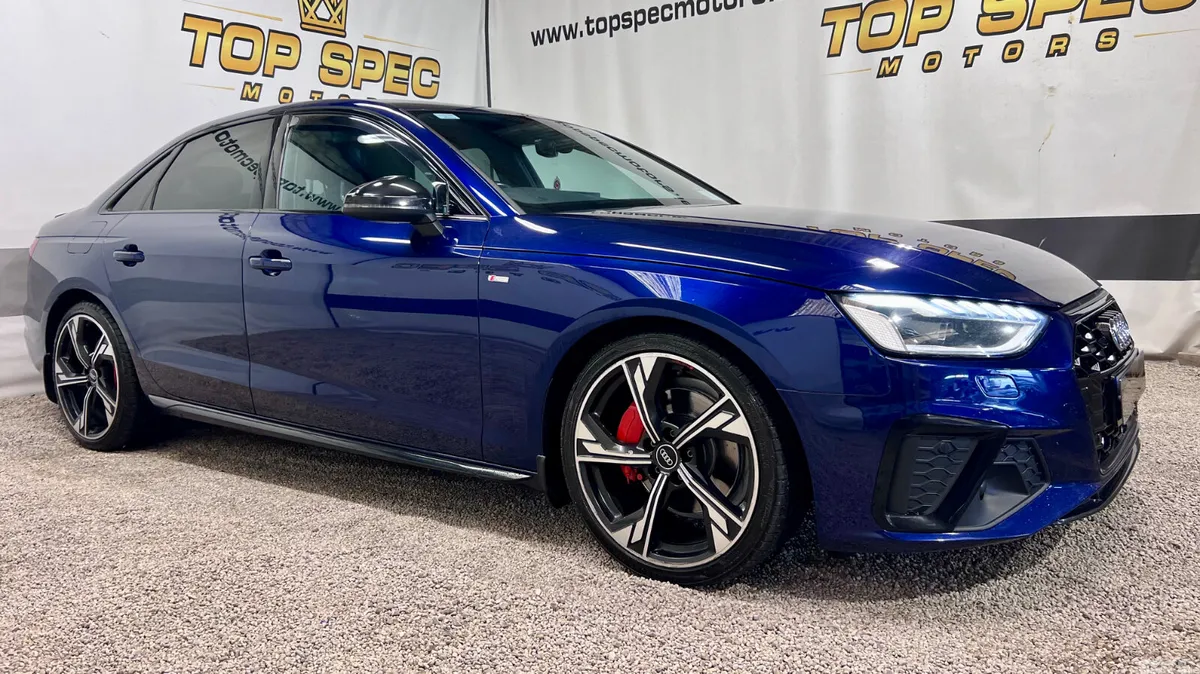 Audi A4 Saloon, Diesel, 2021, Blue