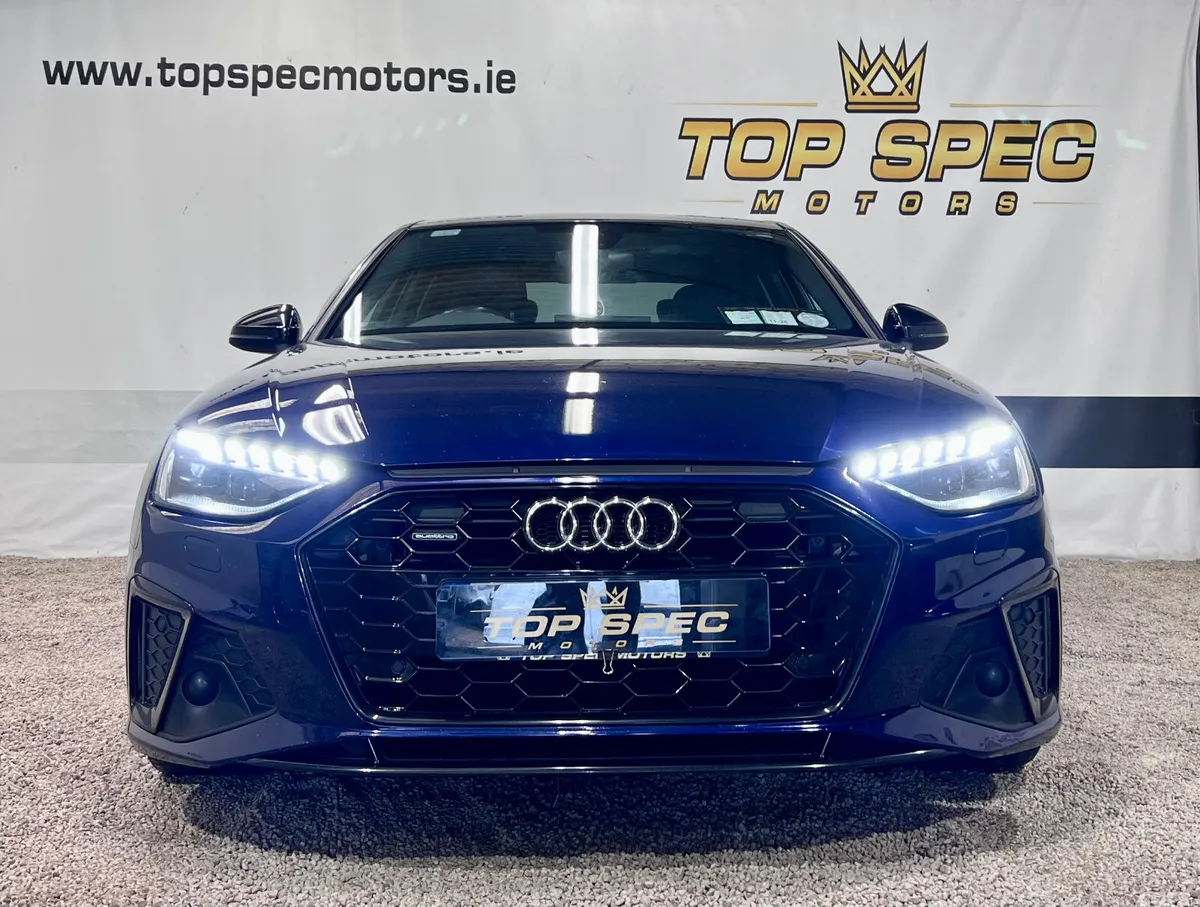 Audi A4 Saloon, Diesel, 2021, Blue