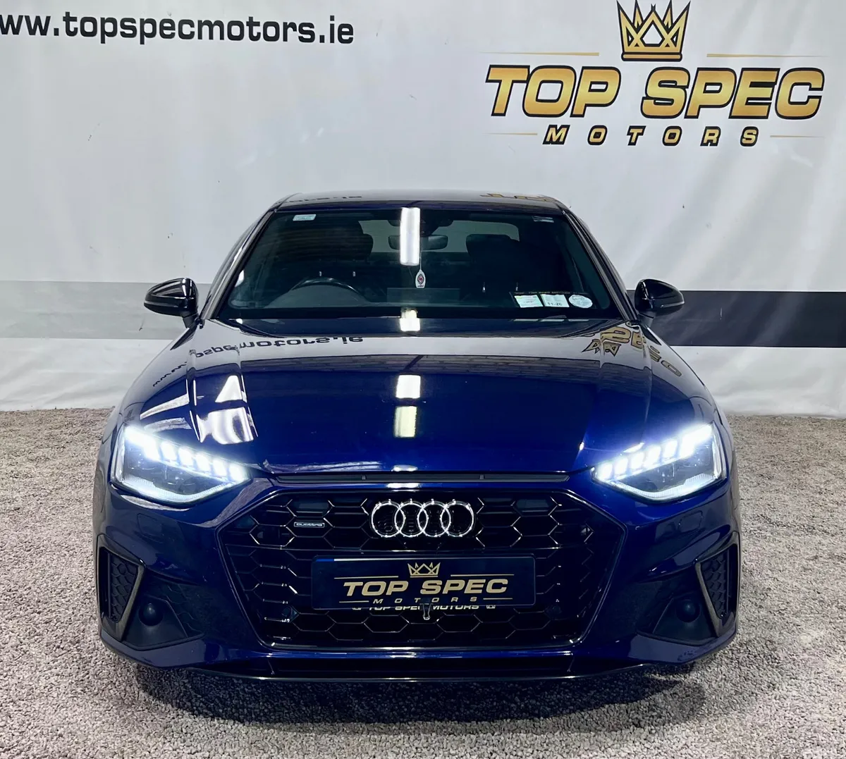 Audi A4 Saloon, Diesel, 2021, Blue