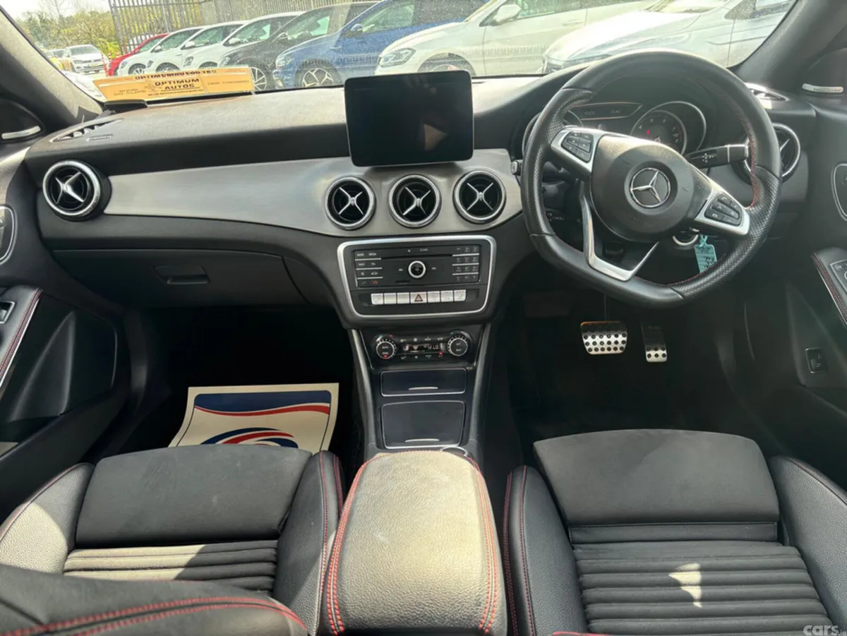 Mercedes-Benz CLA Saloon, Petrol, 2017, Red