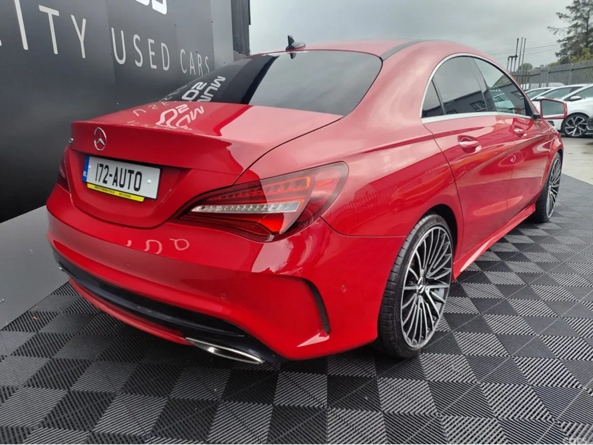 Mercedes-Benz CLA Saloon, Petrol, 2017, Red