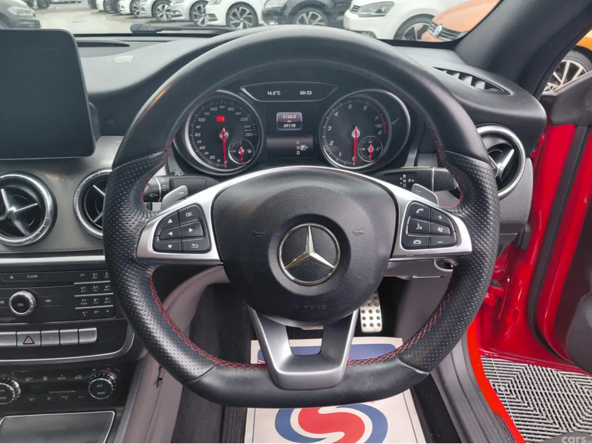 Mercedes-Benz CLA Saloon, Petrol, 2017, Red