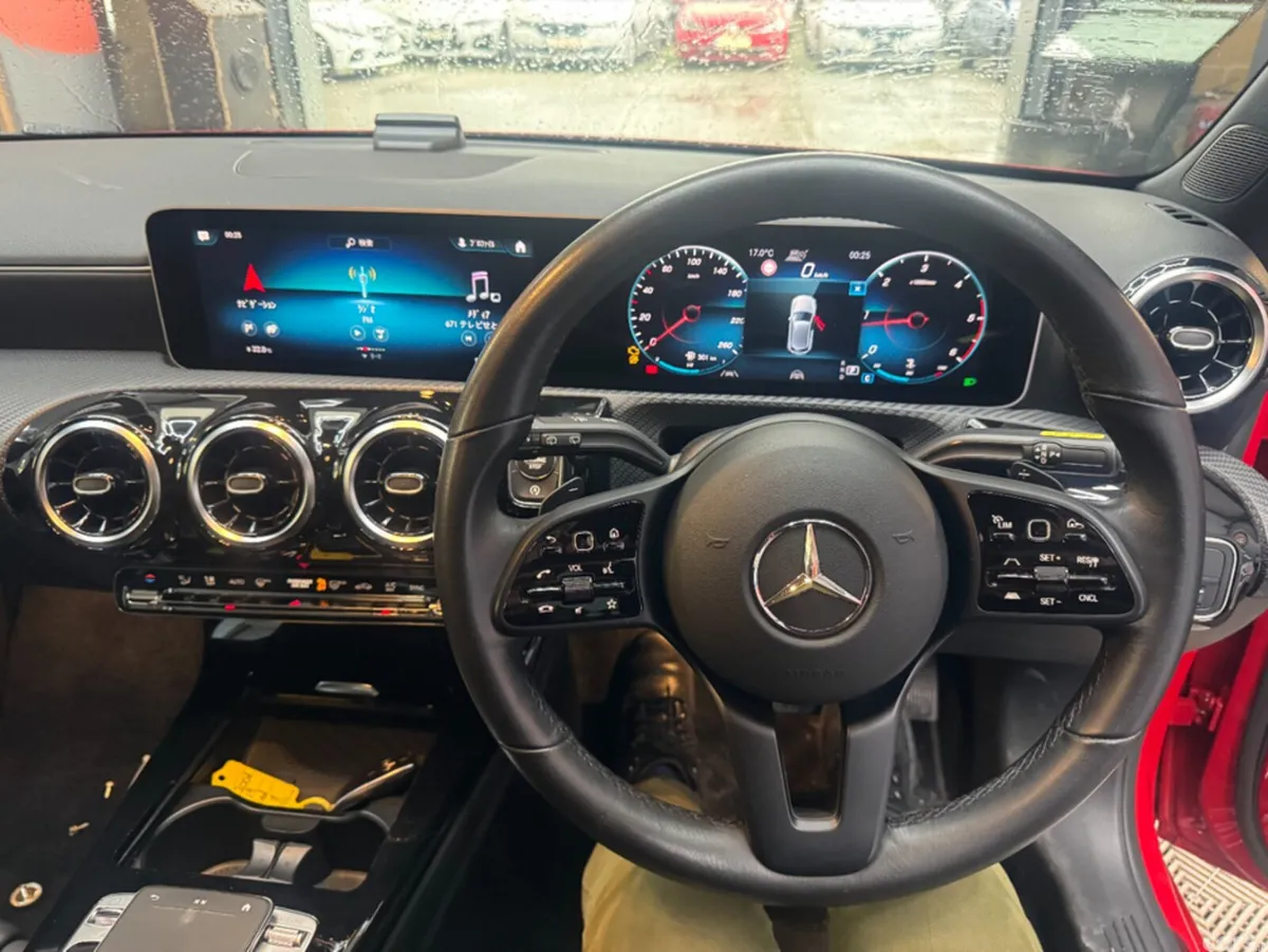 Mercedes-Benz A-Class Saloon, Petrol, 2019, Red