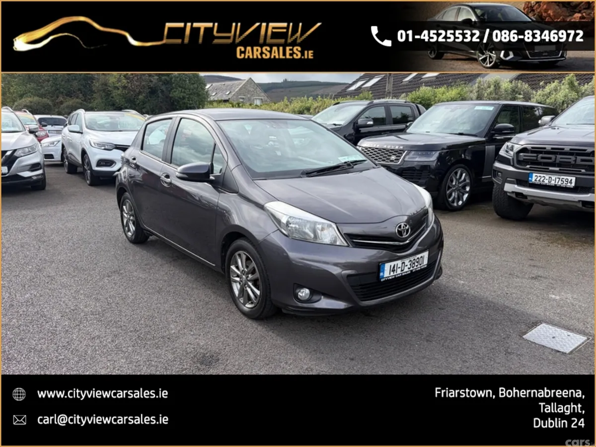Toyota Yaris Hatchback, Diesel, 2014, Grey
