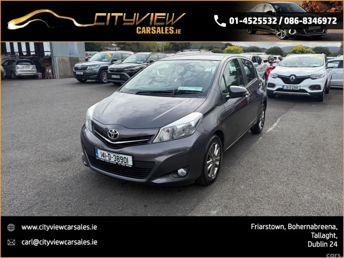Toyota Yaris Hatchback, Diesel, 2014, Grey