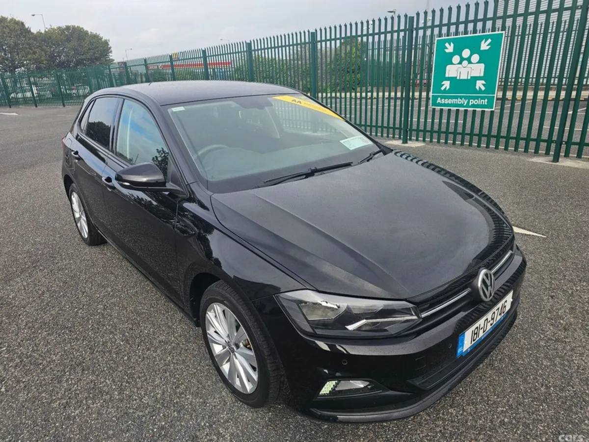 Volkswagen Polo Hatchback, Petrol, 2018, Black