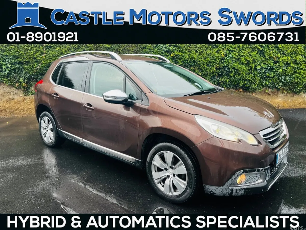 Peugeot 2008 Hatchback, Petrol, 2015, Brown