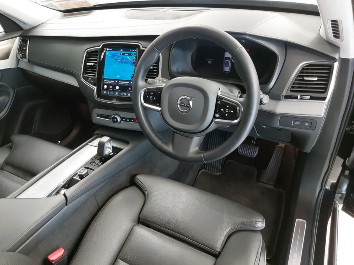 Volvo XC90 Estate, Petrol Plug-in Hybrid, 2024, Black