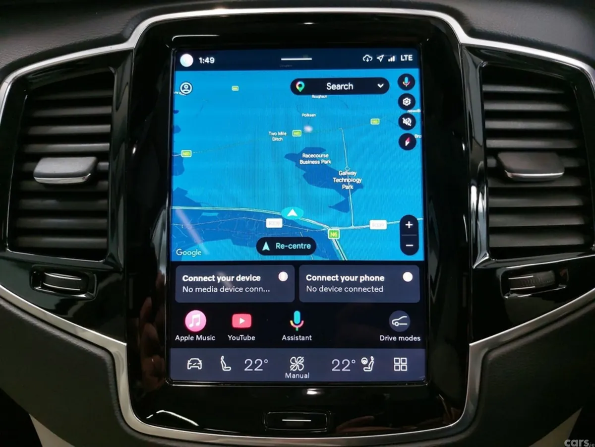 Volvo XC90 Estate, Petrol Plug-in Hybrid, 2024, Blue