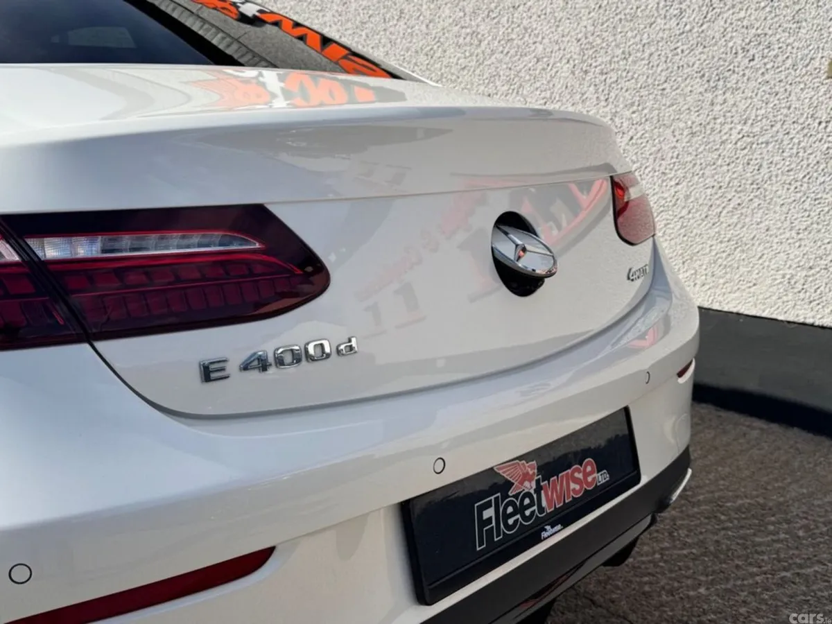 Mercedes-Benz E-Class Coupe, Diesel, 2020, White
