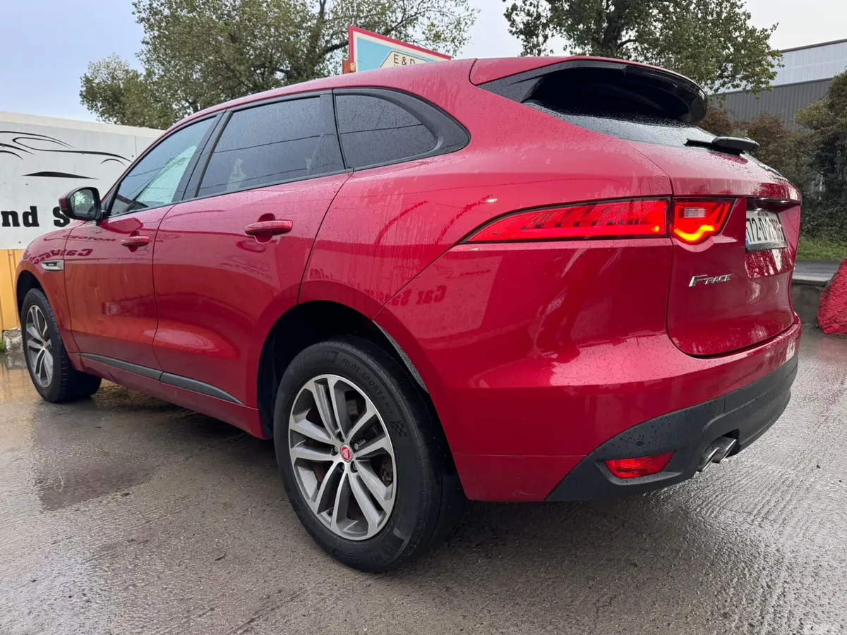 Jaguar F-Pace SUV, Diesel, 2017, Red