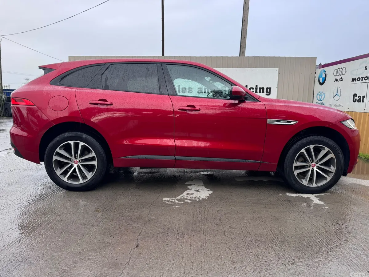 Jaguar F-Pace SUV, Diesel, 2017, Red