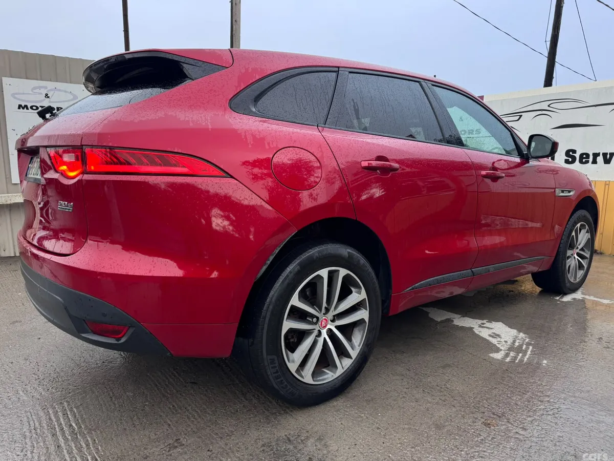 Jaguar F-Pace SUV, Diesel, 2017, Red