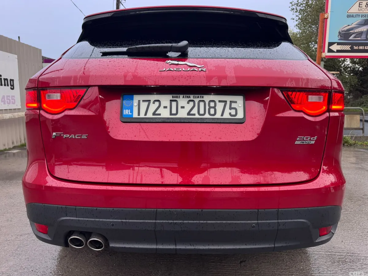 Jaguar F-Pace SUV, Diesel, 2017, Red