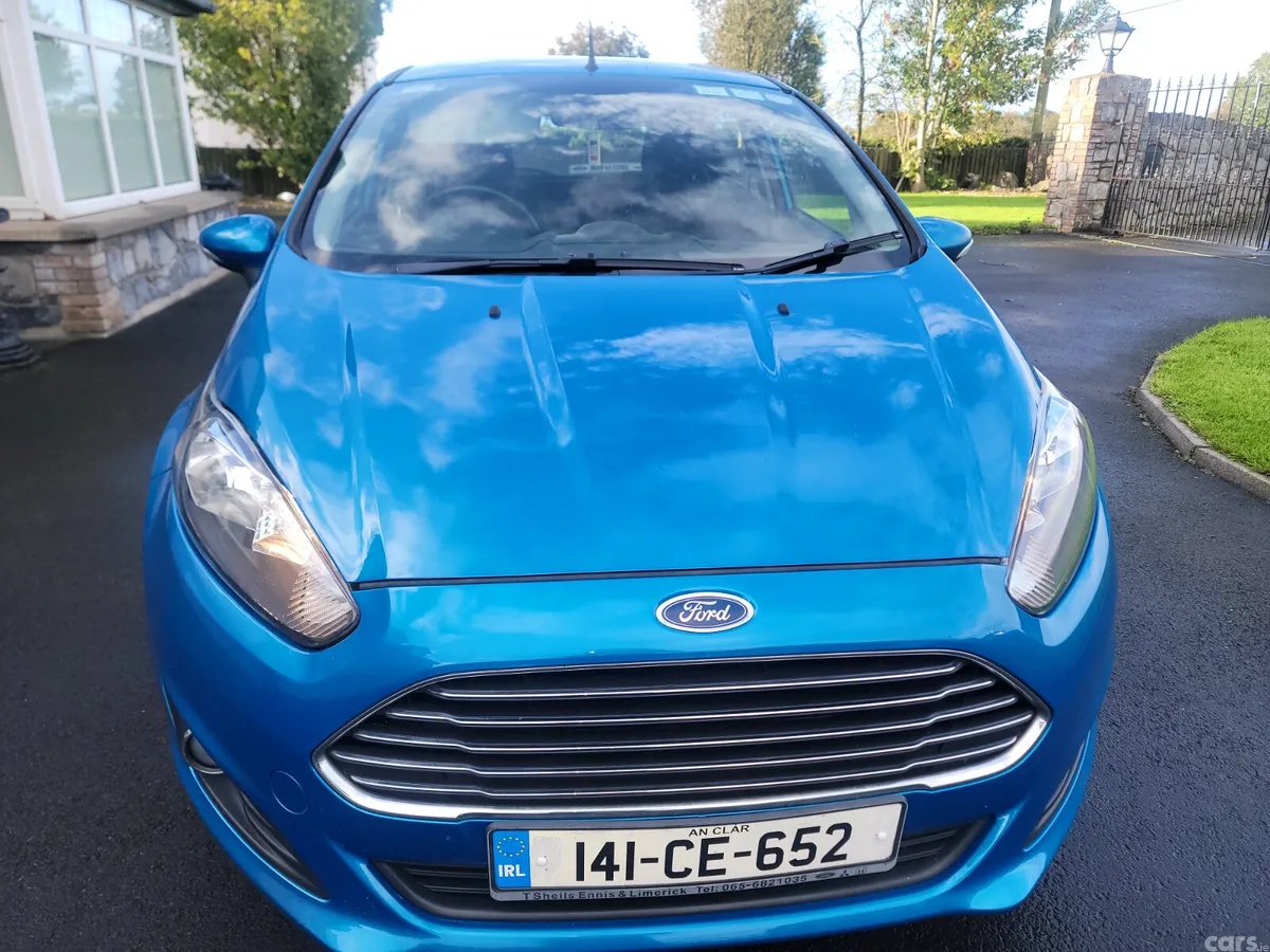 Ford Fiesta Hatchback, Petrol, 2014, Blue