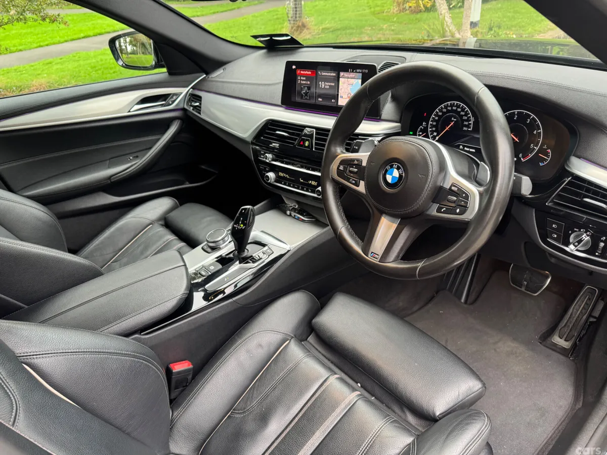 BMW 5-Series Saloon, Diesel, 2019, Black